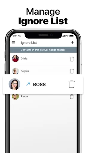 Call Recorder Automatic Screenshots