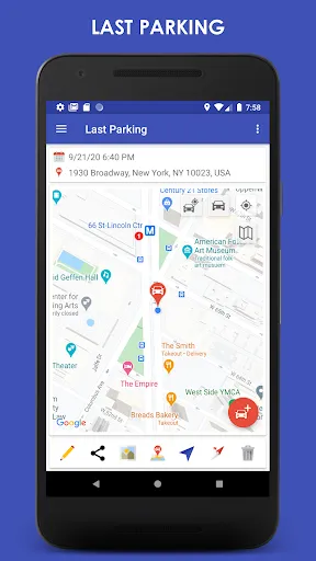 Zrzuty ekranu ParKing: Where is my car? Find