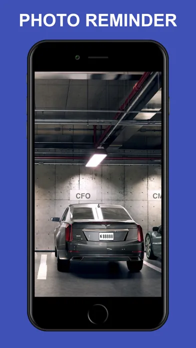 Tangkapan skrin ParKing - Find My Parked Car