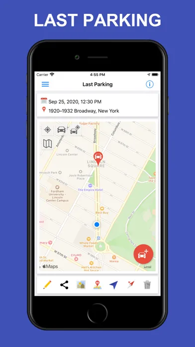 Capturas de tela do ParKing P - Find My Parked Car
