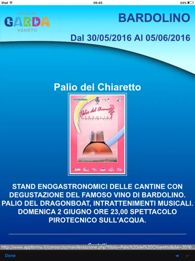 Zrzuty ekranu iLago di Garda App iPad 