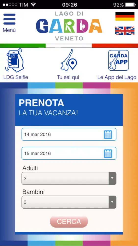 Zrzuty ekranu iLago di Garda App