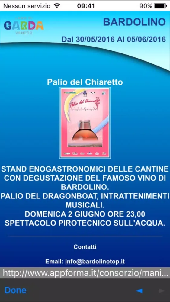 Zrzuty ekranu iLago di Garda App