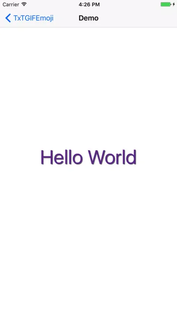 Capturas de tela do TxTGIFEmoji