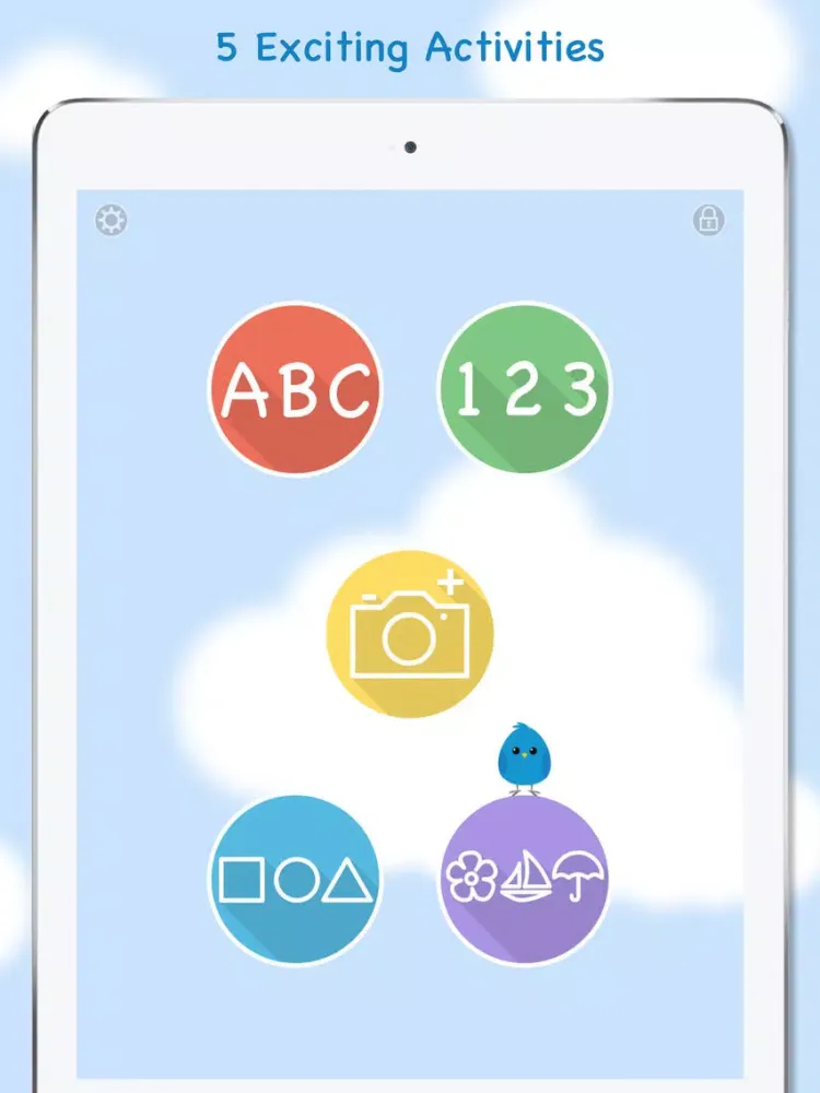 Capturas de pantalla de Blue Bird Learning Academy iPad 
