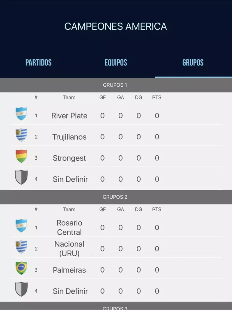 Campeones America iPad  スクリーンショット