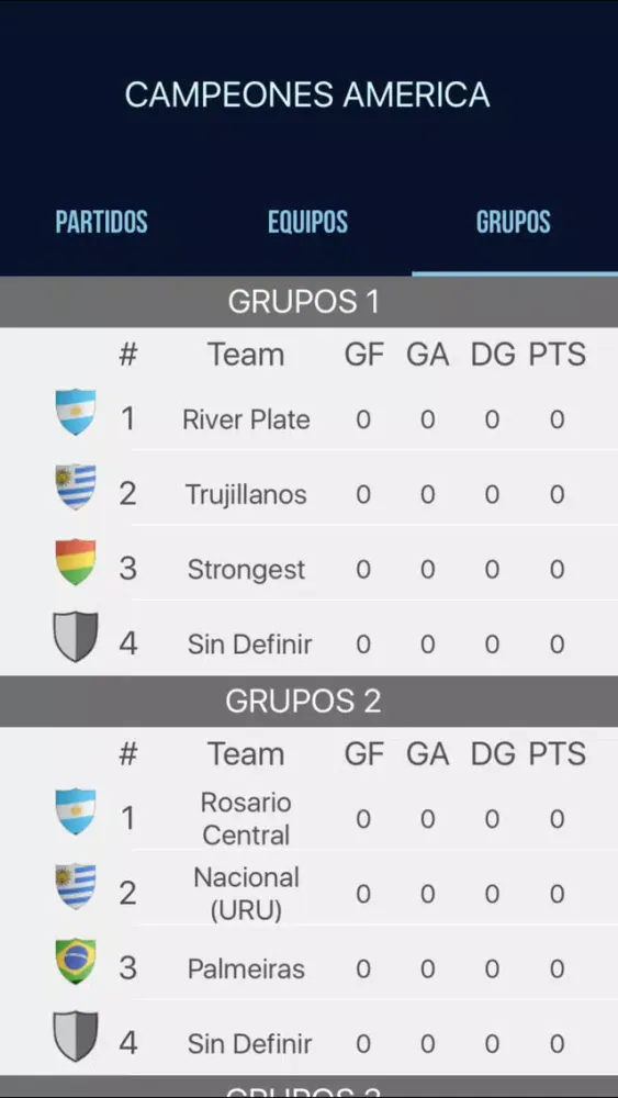 Campeones America スクリーンショット