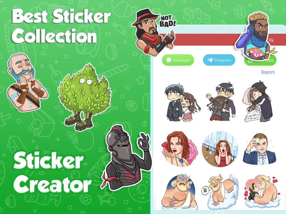 Sticker maker - iPad  Screenshots