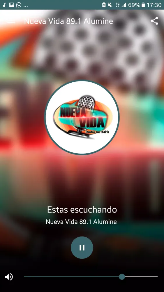 Скриншоты Nueva Vida 89.1