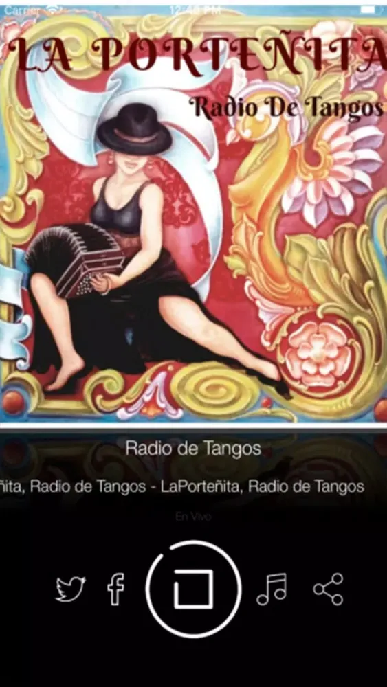 صور La Porteñita, Radio de tangos