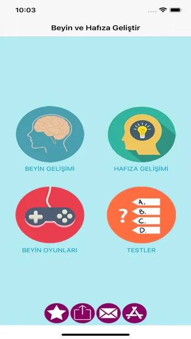 Beyin ve Hafıza Geliştir 스크린샷