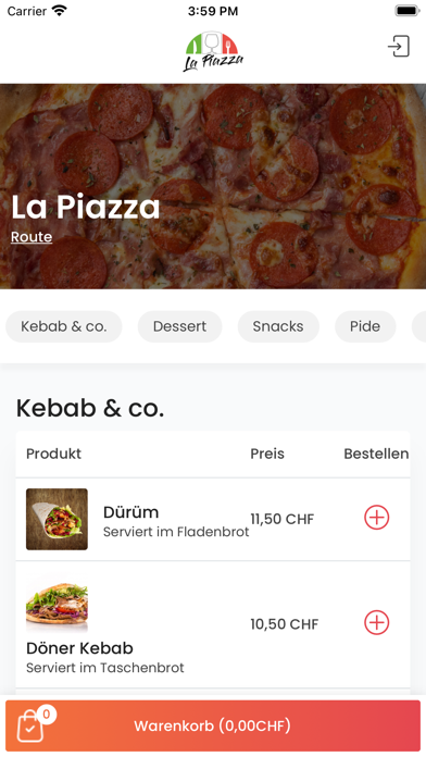 Ảnh chụp màn hình của La Piazza