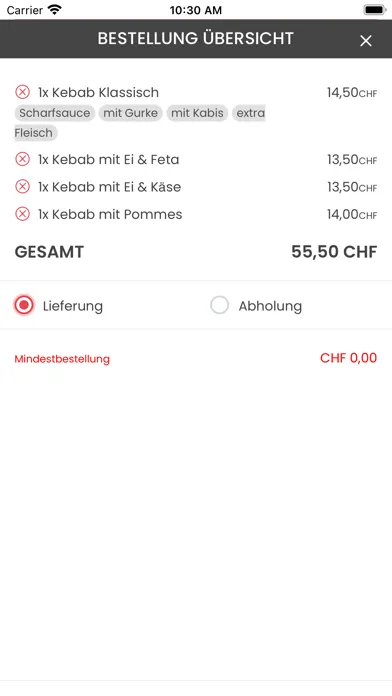 Red Apple Takeaway应用截图