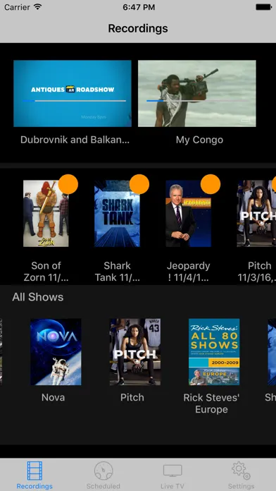 TVPortal Screenshots