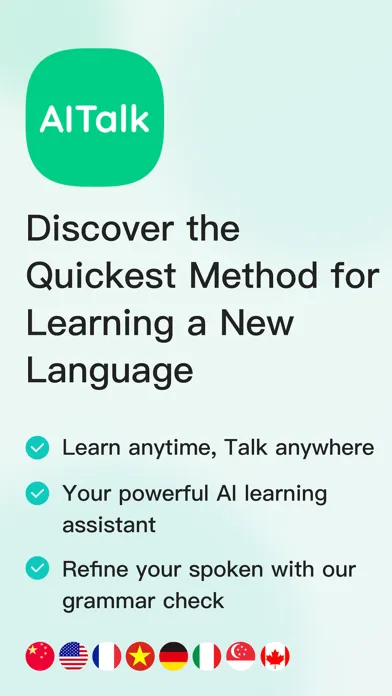 تصاویر AITalk-AI Language Tutor