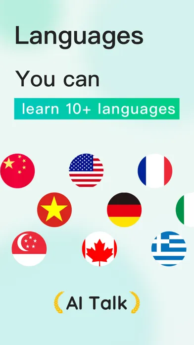 تصاویر AITalk-AI Language Tutor