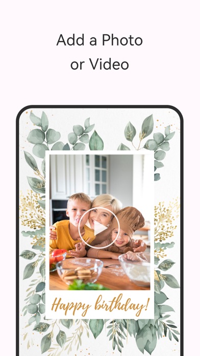Tangkapan layar Invitation Maker Greeting Card