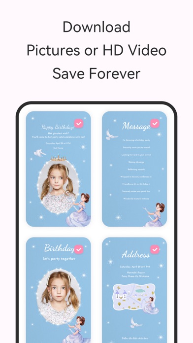 Tangkapan layar Invitation Maker Greeting Card