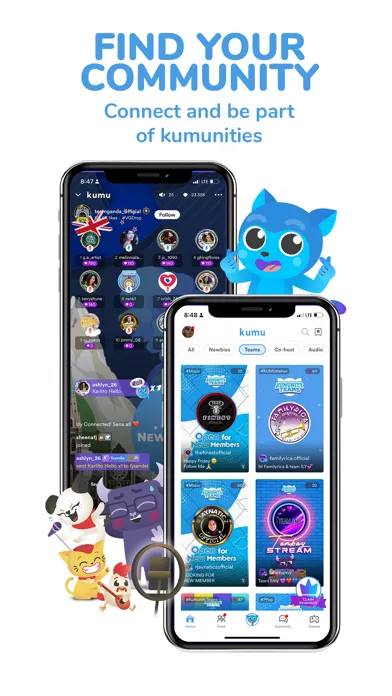 Tangkapan layar kumu - Livestream Community