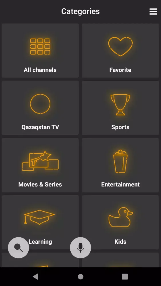 Capturas de pantalla de OKTV Mobile