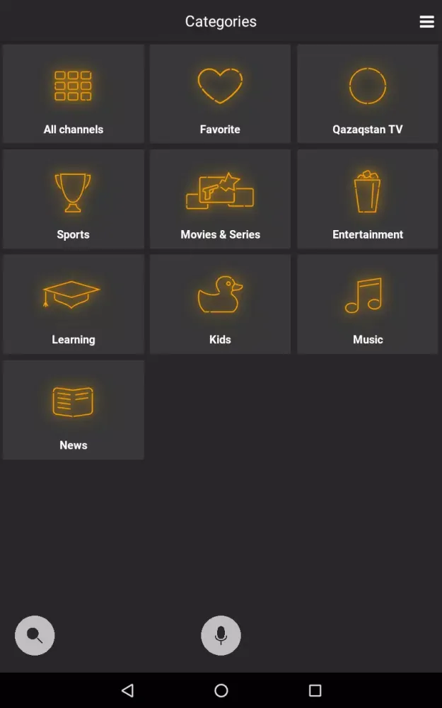 Capturas de pantalla de OKTV Mobile