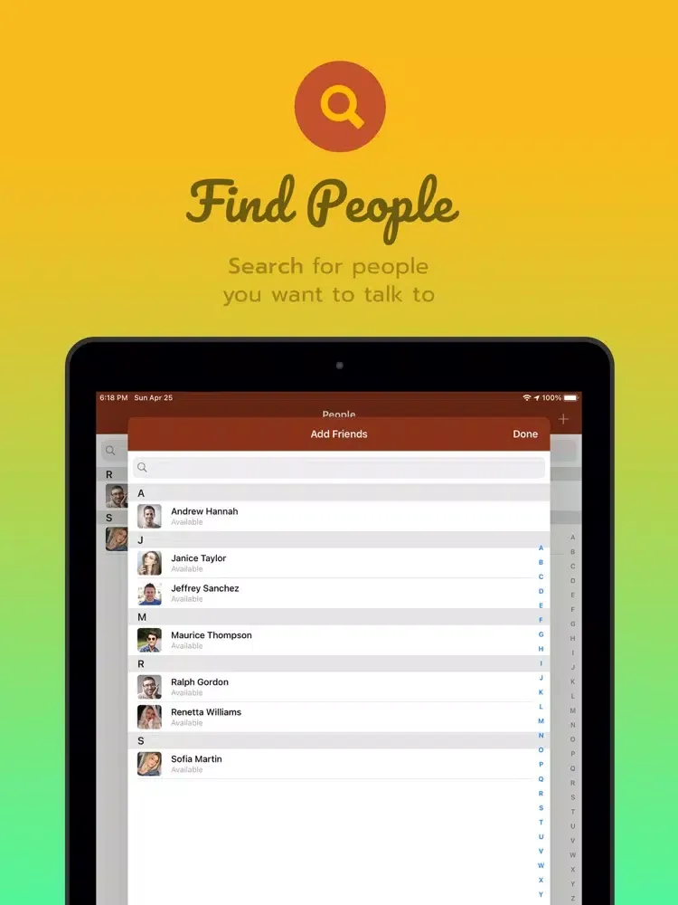 OmeTV iPad 應用截圖