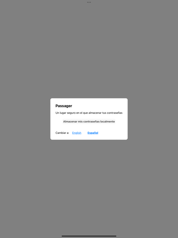 Passager Password Manager iPad 应用截图