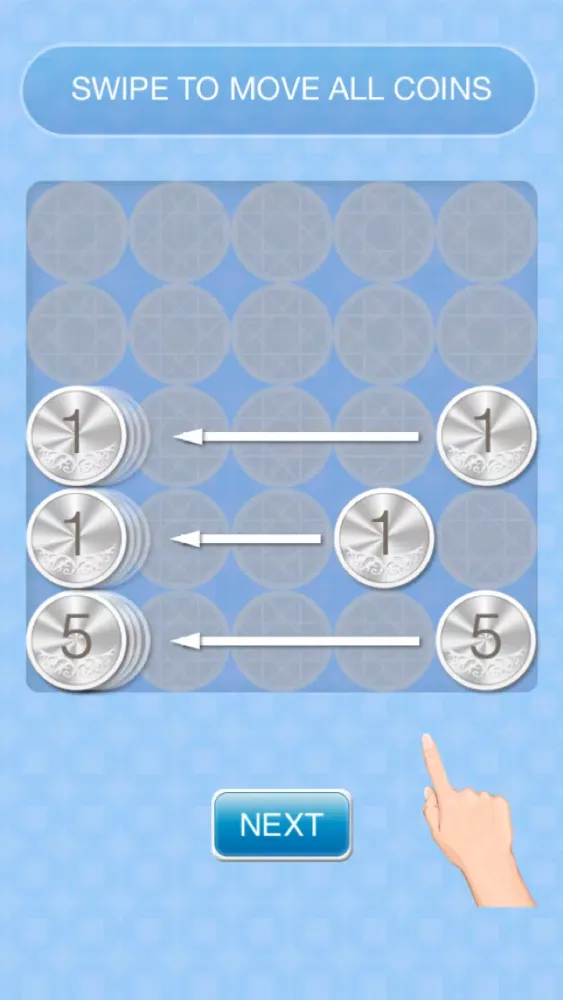 Capturas de tela do 10000cents-merge gold coins