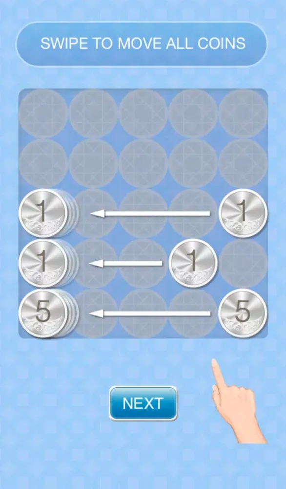 Capturas de tela do 10000cents-merge gold coins