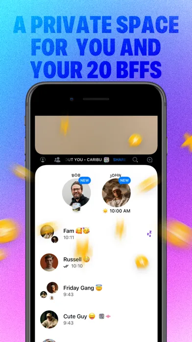Capturas de pantalla de Roze Messenger
