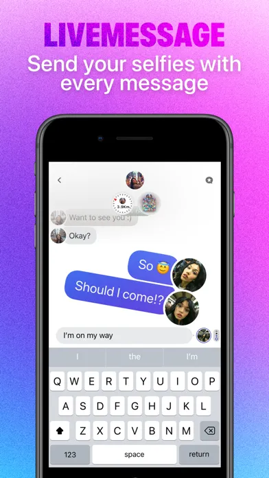 Capturas de pantalla de Roze Messenger