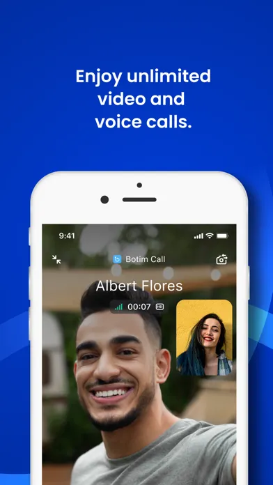 Zrzuty ekranu Botim - Video and Voice Calls