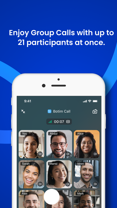 Ảnh chụp màn hình của Botim - Video and Voice Calls