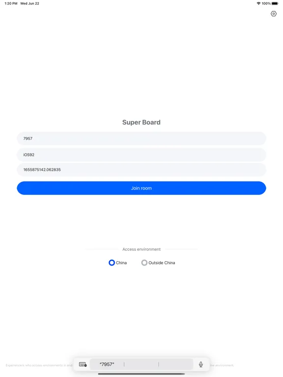Zrzuty ekranu ZEGO Super board iPad 