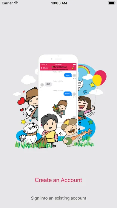 Ảnh chụp màn hình của Zom Mobile Messenger