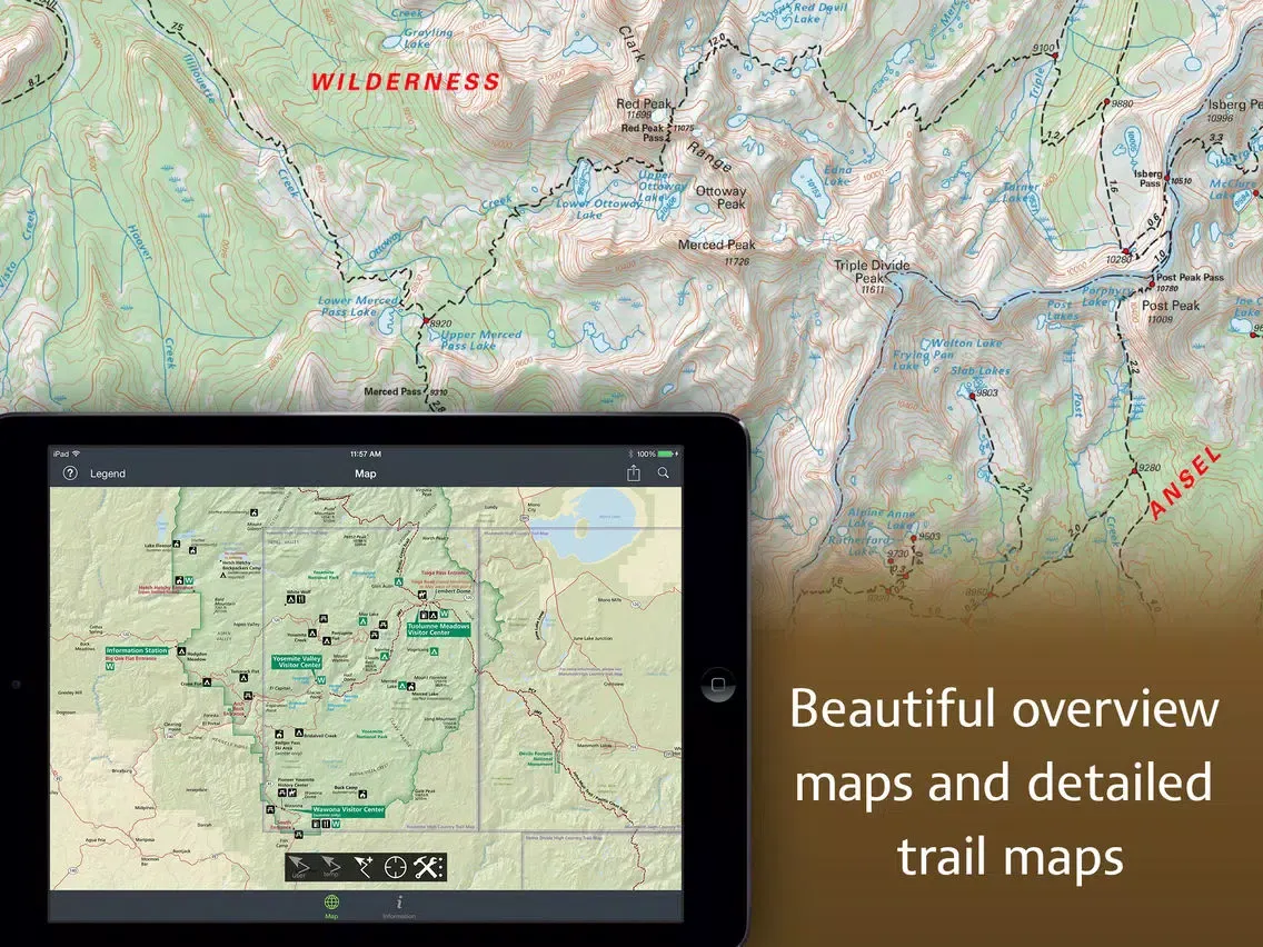 صور Tom Harrison: Yosemite High Country iPad 