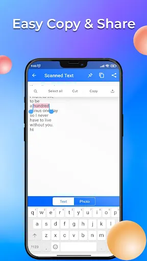 Text Scanner - Image to Text স্ক্রিনশট