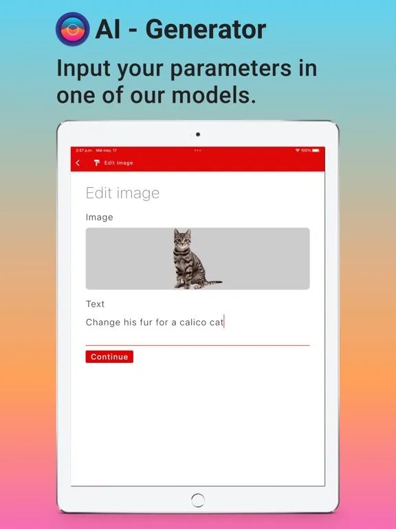 Create images with AI iPad  Screenshots