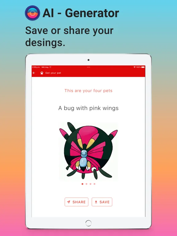 Create images with AI iPad  Screenshots