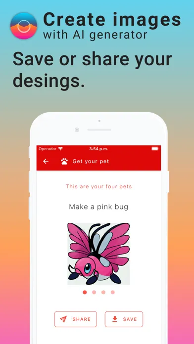 Create images with AI Screenshots