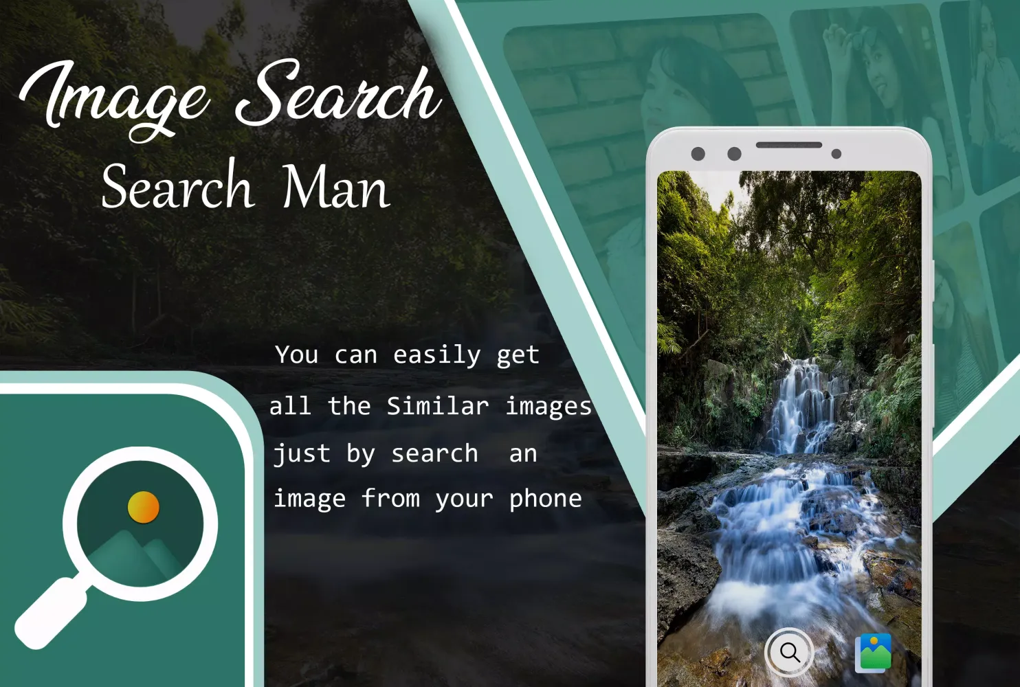 Capturas de tela do Image Search