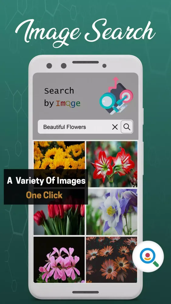 Capturas de tela do Image Search
