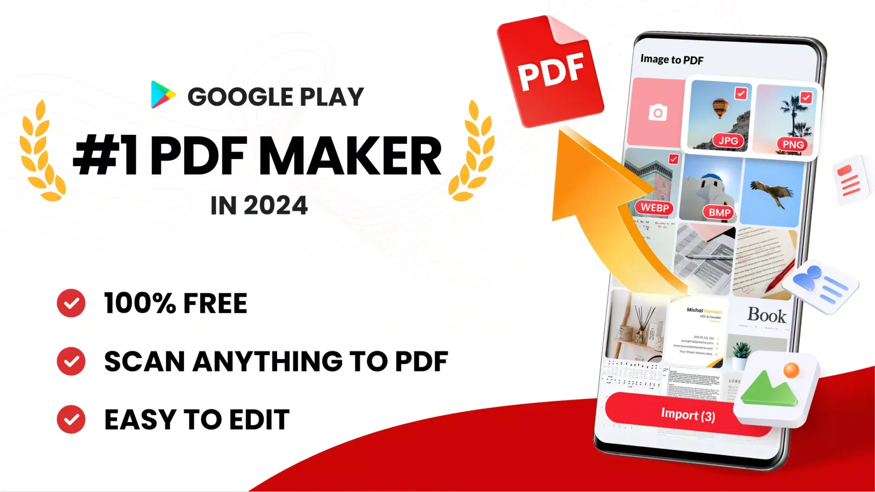 Image to PDF - PDF Maker Screenshots