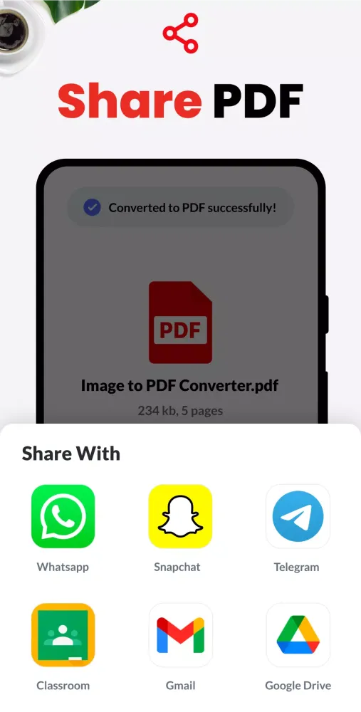 Image to PDF - PDF Maker Screenshots