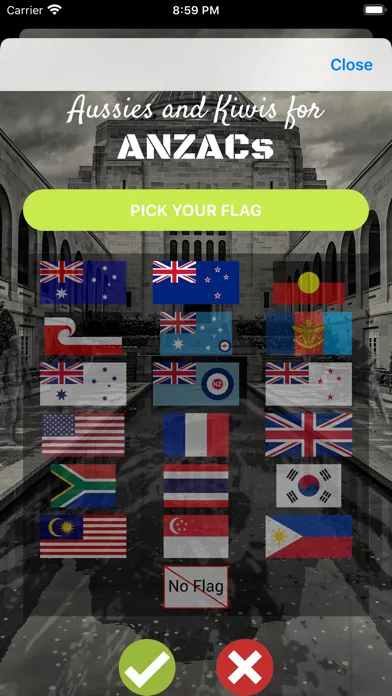 Screenshot di ANZAC DAY 2020