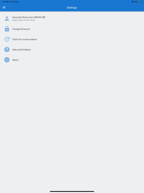 Smart Policy Associates iPad  Ekran Görüntüleri