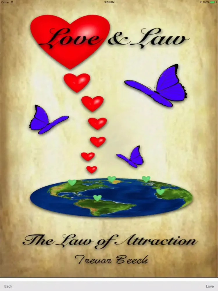 Ảnh chụp màn hình của Love&Law - The Law of Attraction iPad 