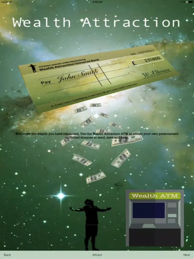 Tangkapan skrin Wealth Attraction - The Law of Attraction iPad 