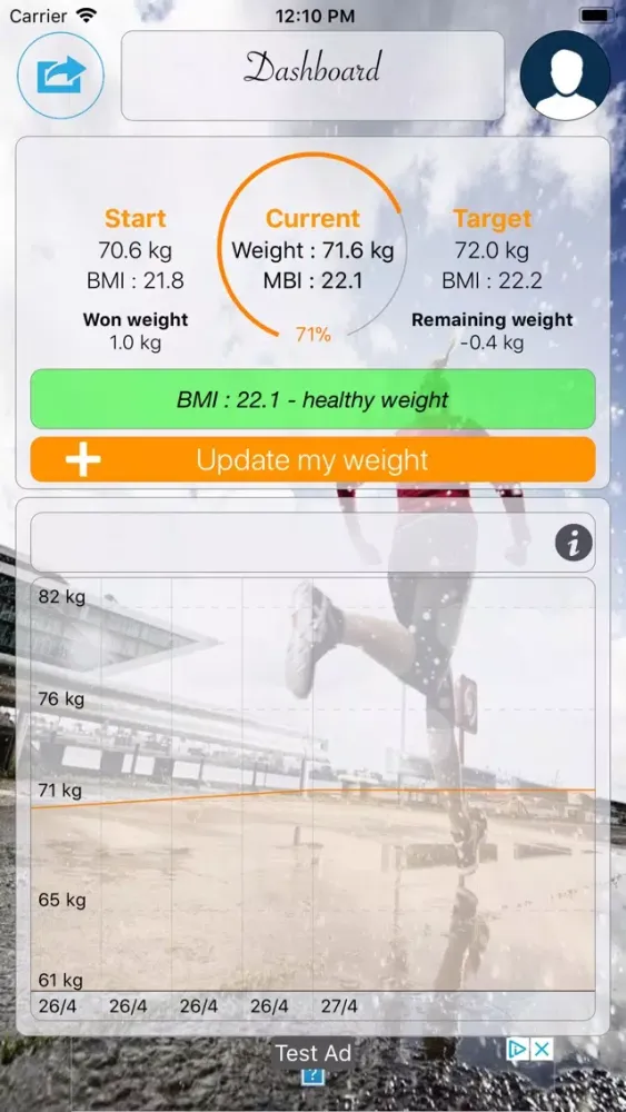 Weight Monitor & Control スクリーンショット