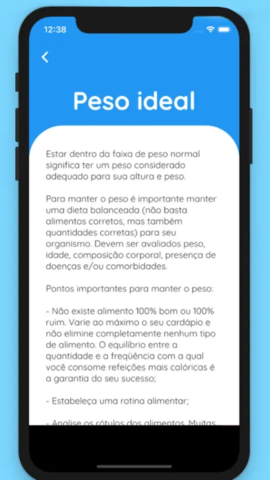 Calcule Seu IMC 스크린샷